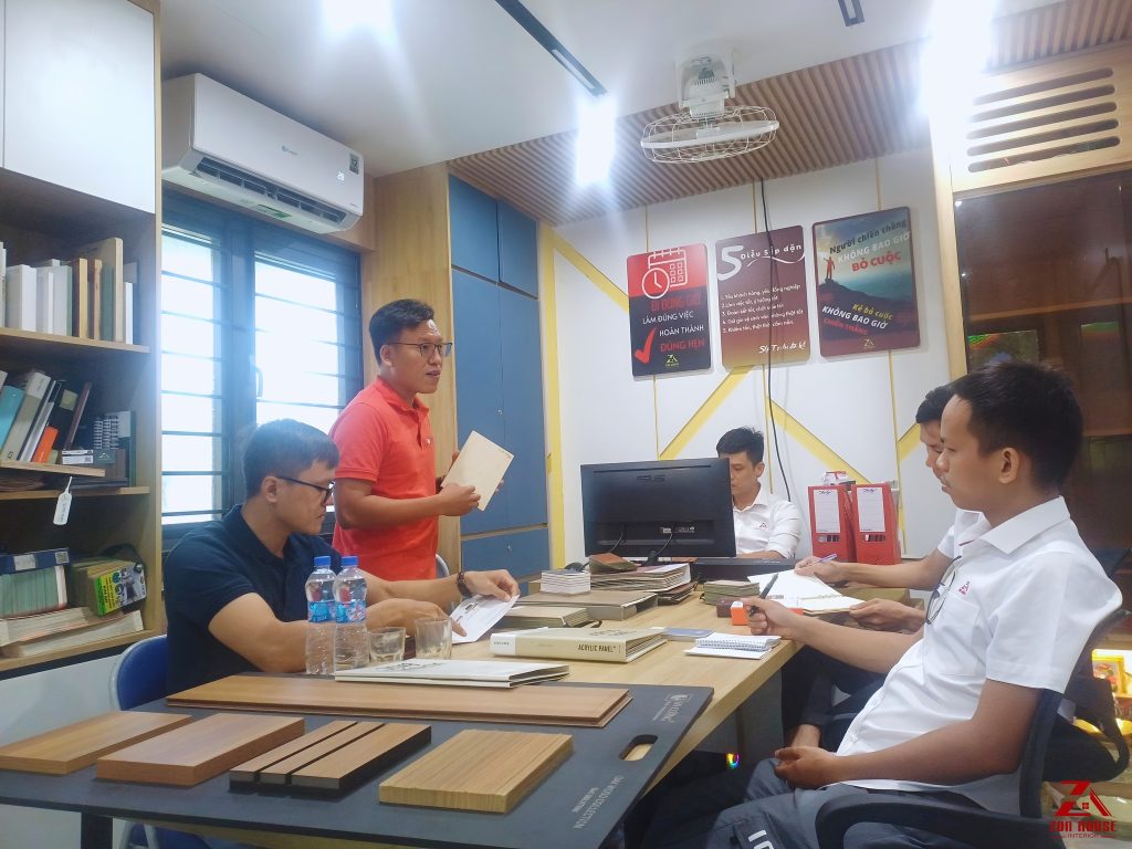 Traning cùng gỗ An Cường tại ZonHouse