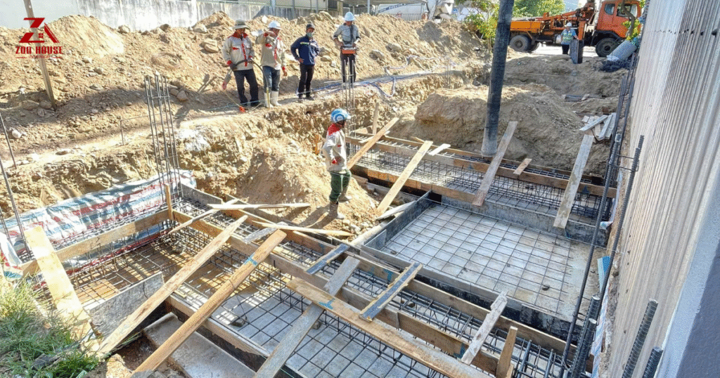 ZonHouse chú trọng kiểm soát chất lượng nguyên vật liệu đầu vào ngay từ những giai đoạn xây dựng đầu tiên