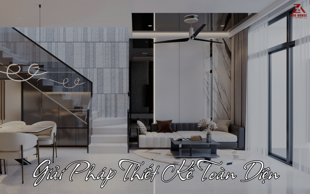 Giải pháp thiết kế nội thất toàn diện tại Zon House