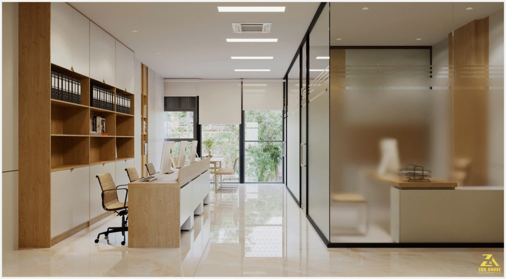 Thiết kế nội thất văn phòng