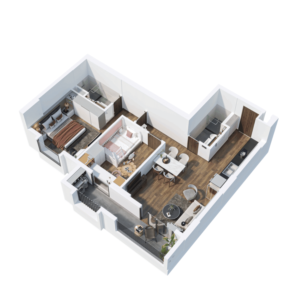 Giải pháp tối ưu mặt bằng cho căn C MIA Center Point