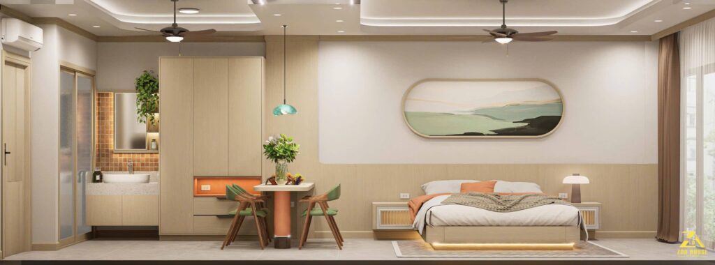 Giải Pháp Thiết Kế Căn Hộ Phong Cách Japandi Thực Tế